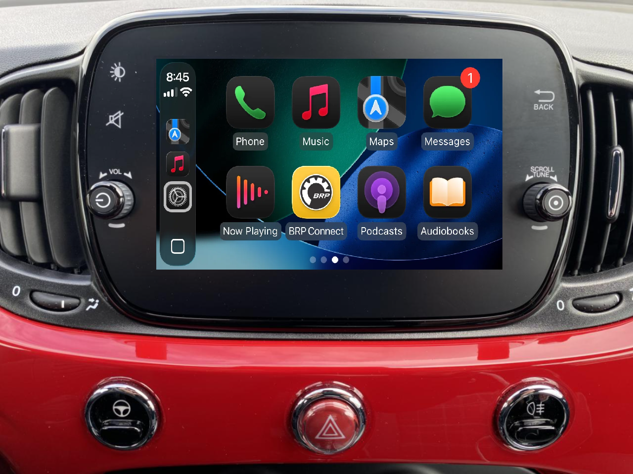 carplay fiat 500L