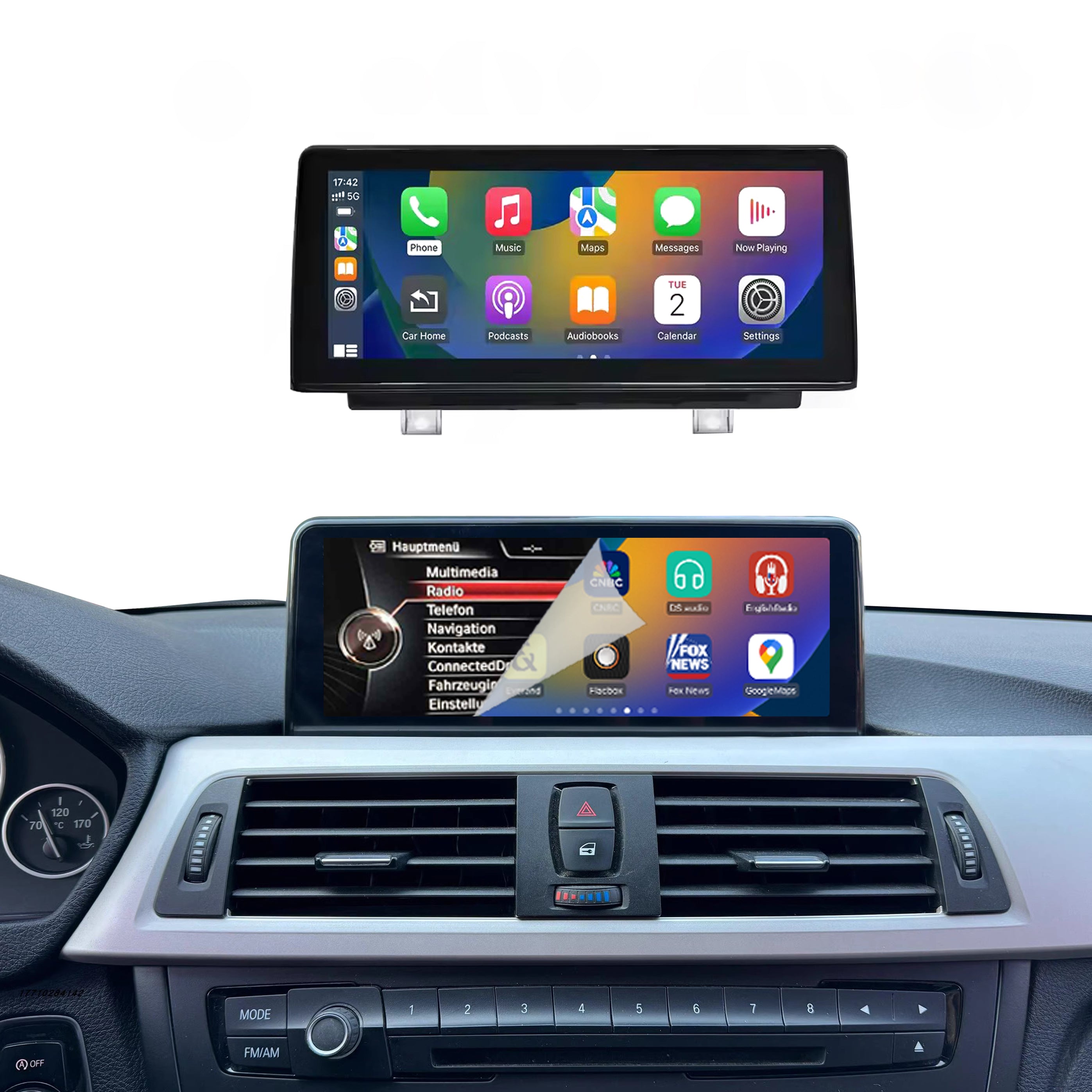 Ecran Carplay BMW série 1 2 3 4 X1 X2