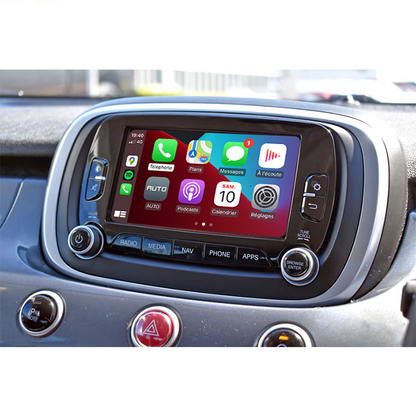 carplay fiat 500x