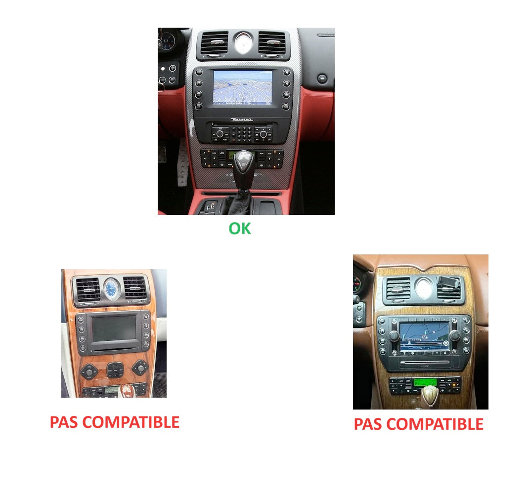 Module Apple Carplay pour Maserati Quattroporte 2005 - 2012