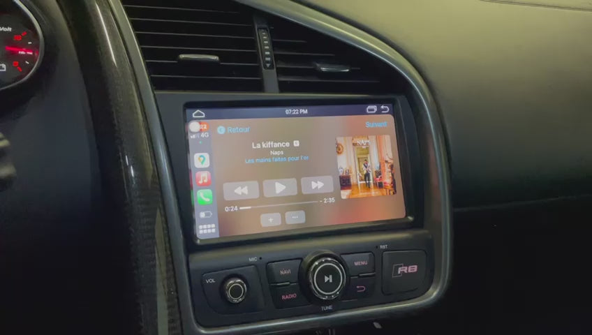 Ecran Carplay AUDI R8