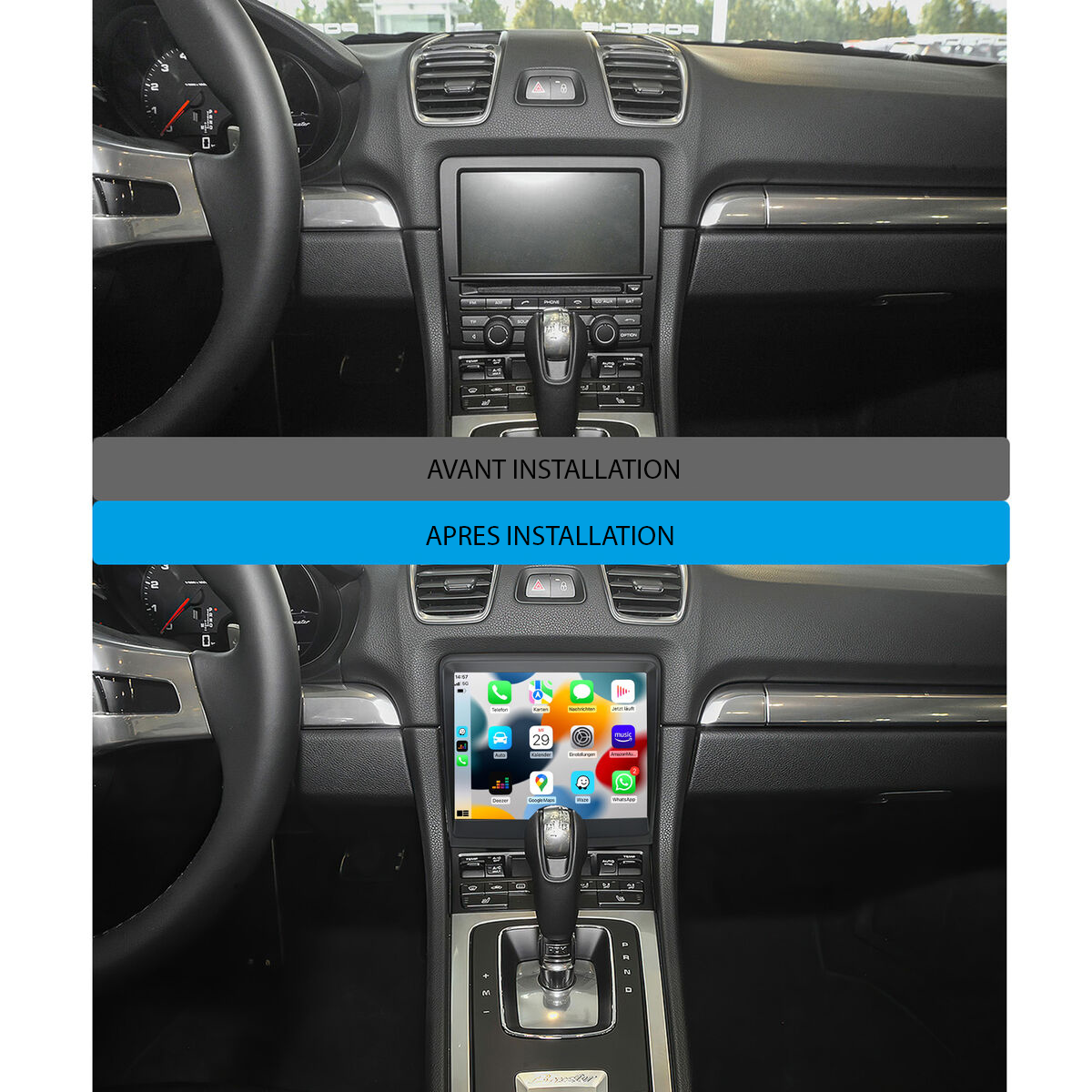 Ecran Carplay Porsche 911 de 2012 à 2018