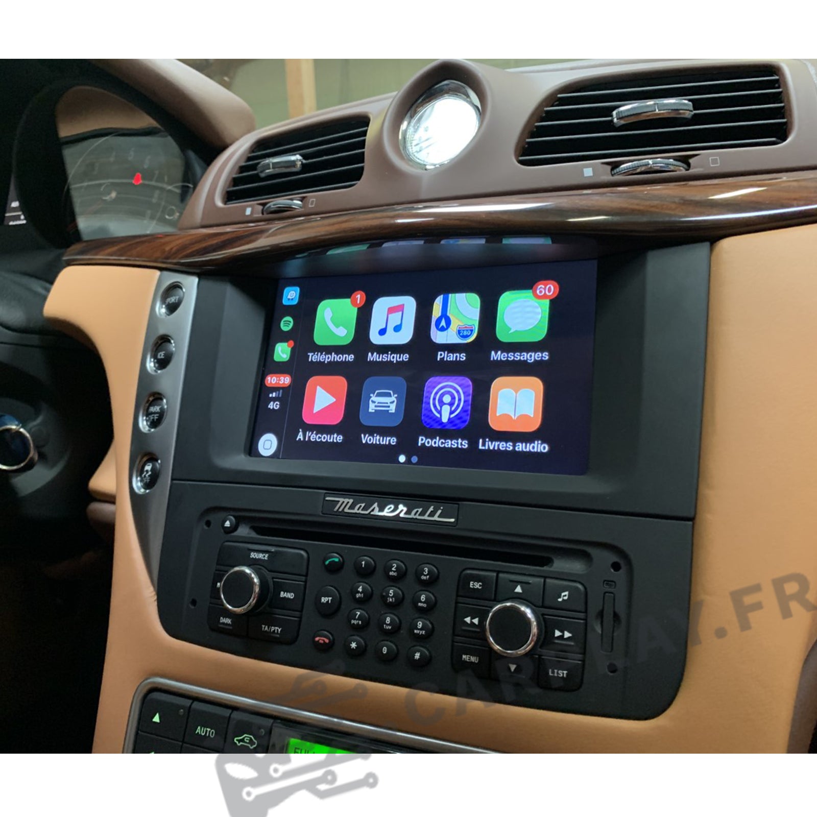 carplay maserati granturismo