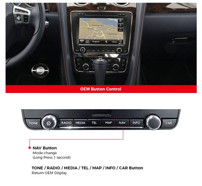 carplay flying spur