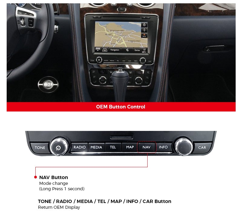 carplay flying spur