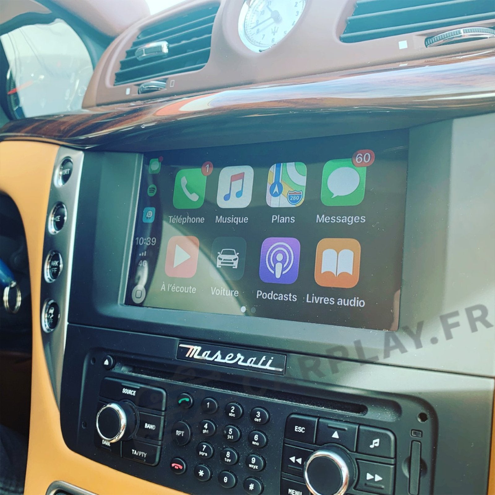 carplay maserati granturismo