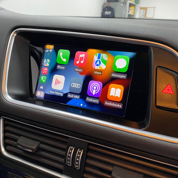 Apple Carplay pour Audi A1, A4, A5, Q3, Q5, Q7, A6, A7 et A8