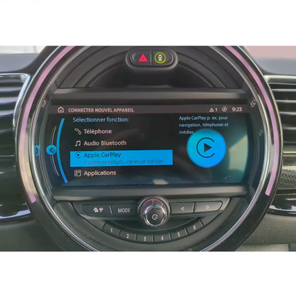 Activation de l'option Carplay via USB pour MINI système EVO