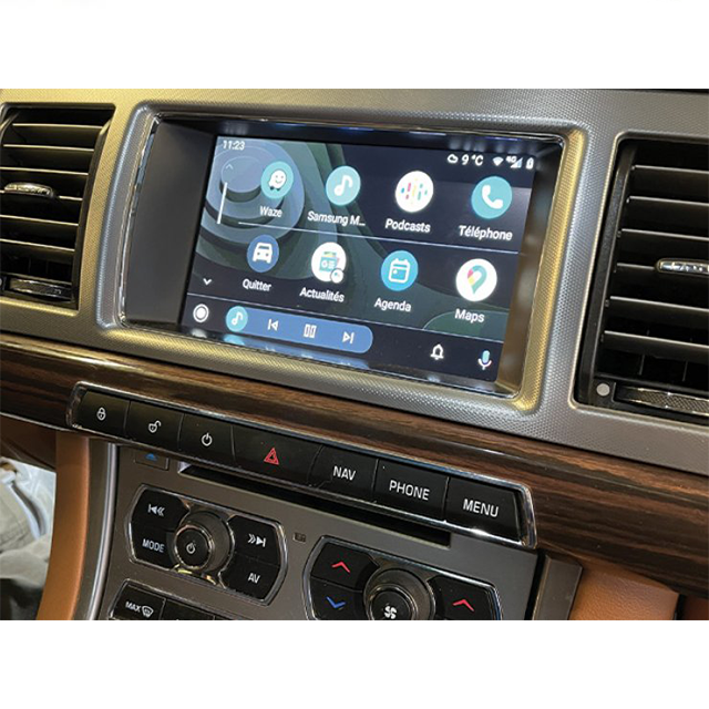 android auto jaguar xf 2008