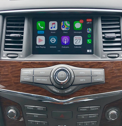 carplay nissan patrol