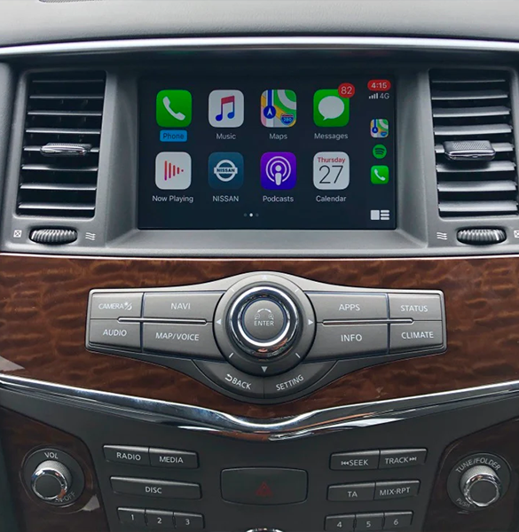 carplay nissan patrol