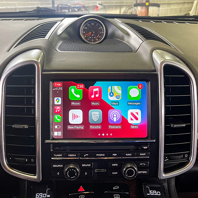 carplay porsche pcm 3.1