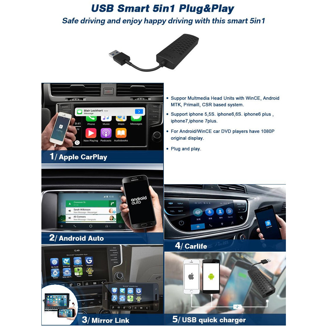 dongle apple carplay