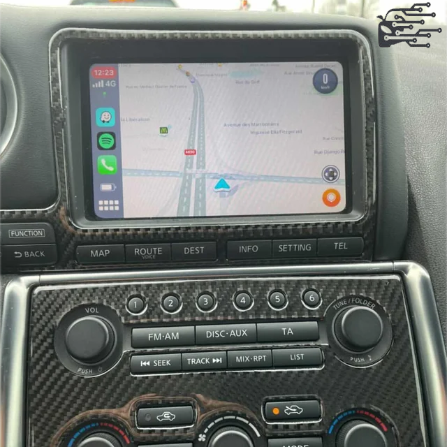 nissan gtr carplay