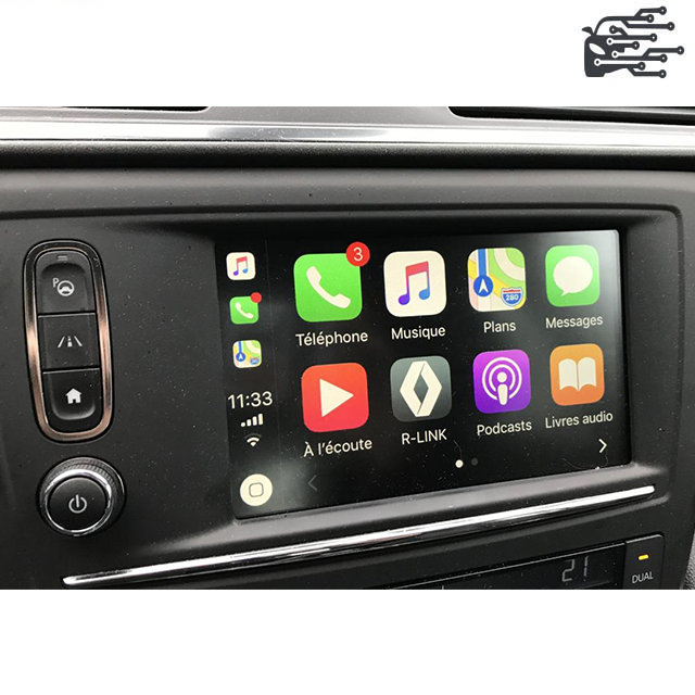 Apple Carplay pour RENAULT de 2014 à 2019