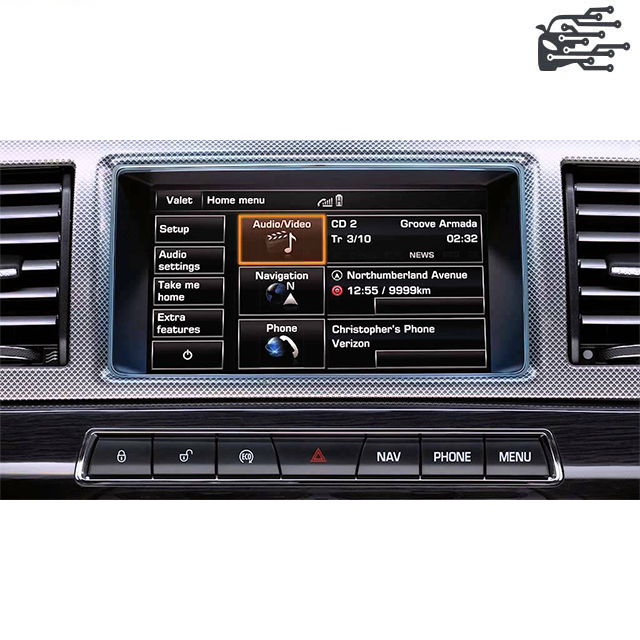 carplay jaguar xf xj