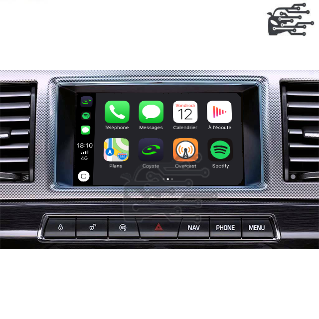 carplay jaguar xf xj