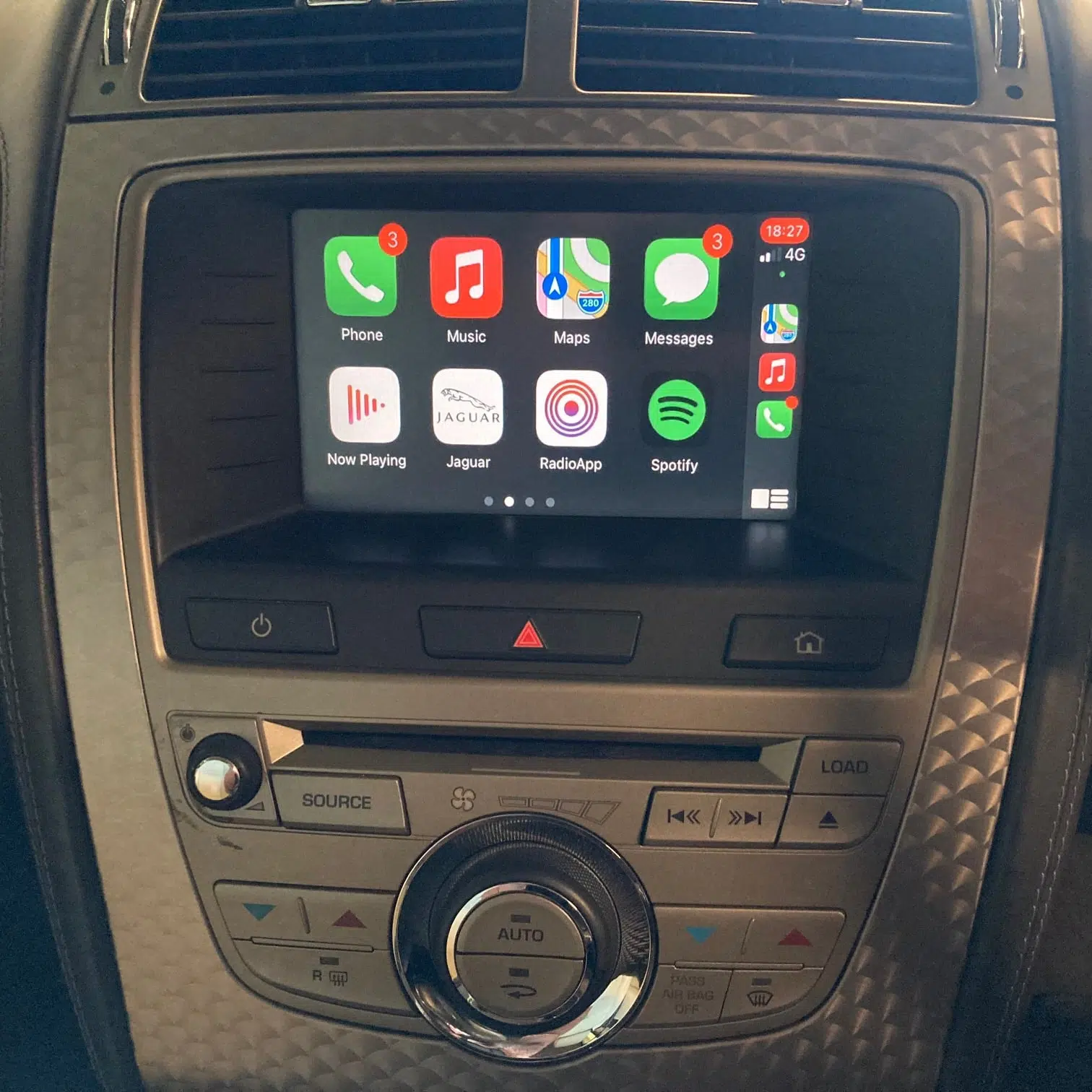 carplay jaguar xk